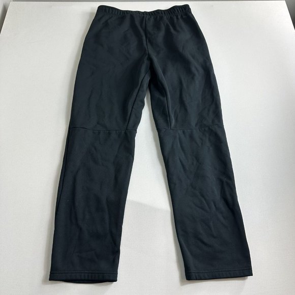 Nike Joggers Sweatpants Black Elastic Pockets Fleece Athletic Active Gym Train M - Picture 2 of 6